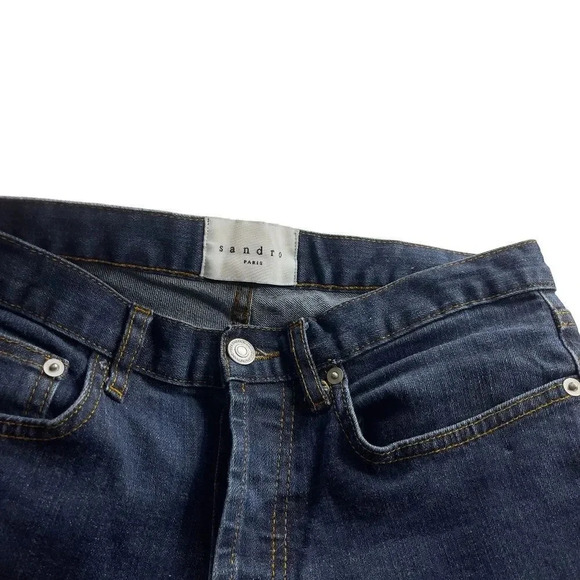 Sandro Etroit Dark Wash Skinny Jeans - Picture 5 of 12
